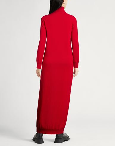 Woman Maxi dress Red Size S Virgin Wool, Cashmere