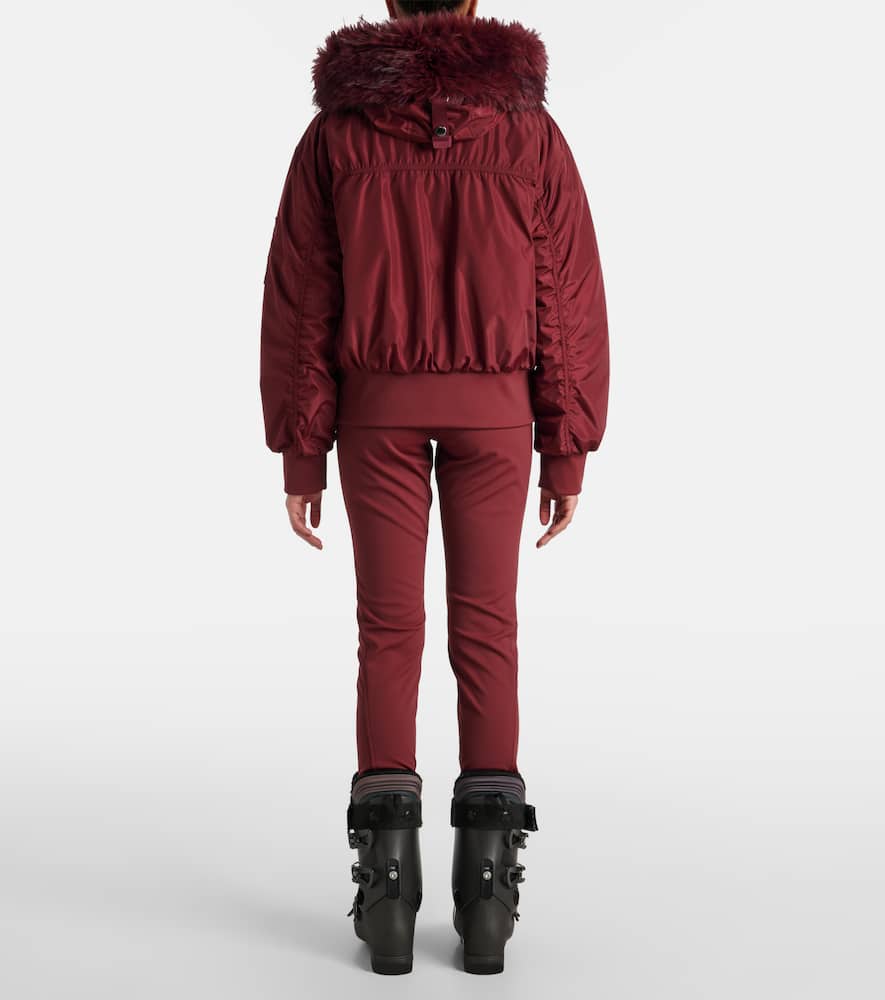 Jeanne faux fur-trimmed ski jacket