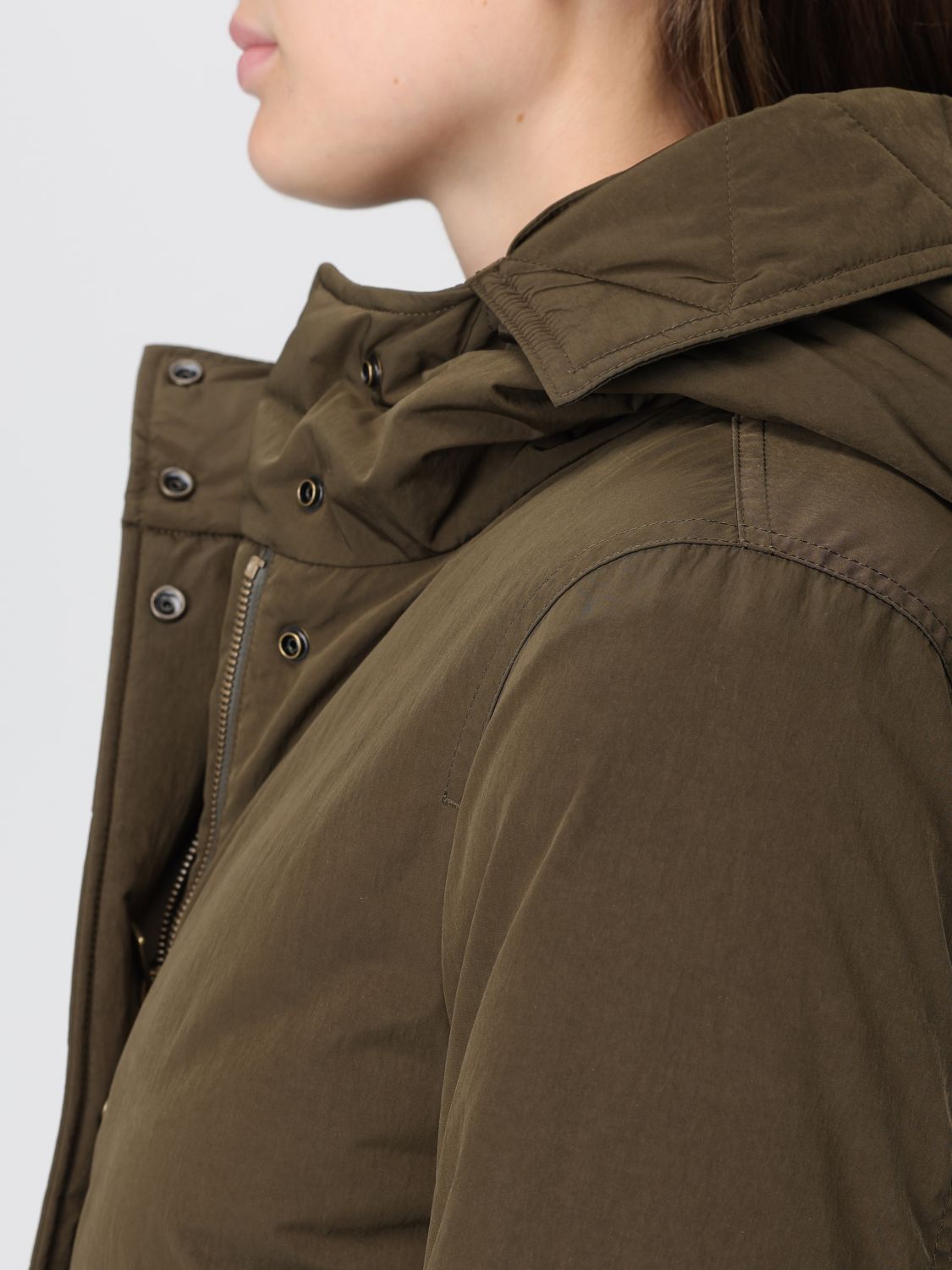Jacket Woman color Green