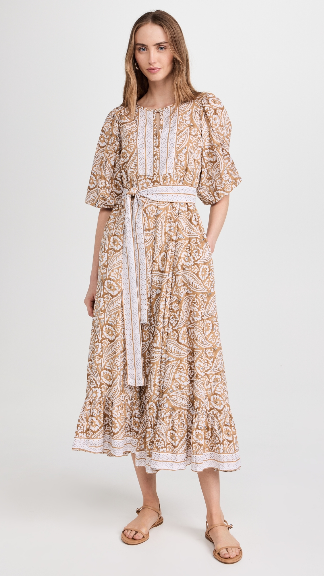 House Dress Tinsel Limoges Print