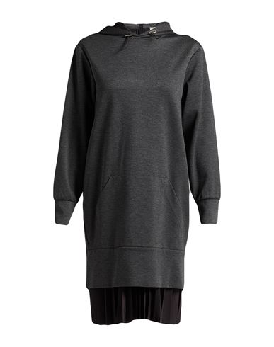 Woman Mini dress Lead Size 8 Viscose, Polyamide, Elastane