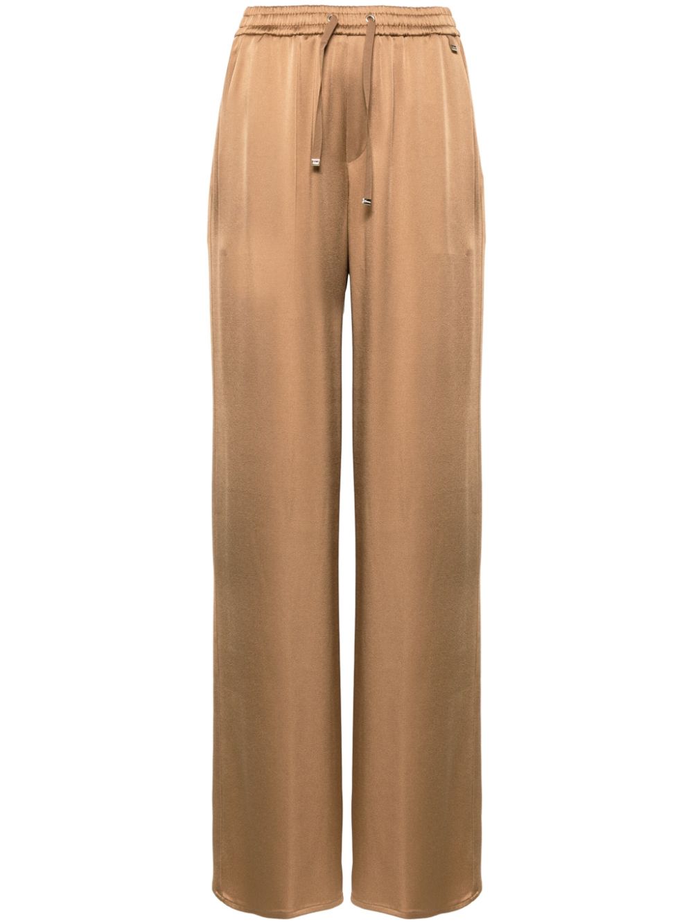 Crepe Trousers — Caramel
