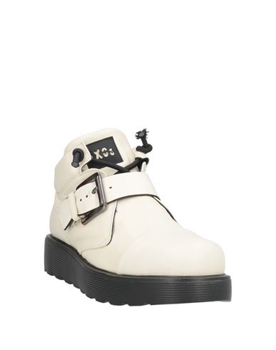 Woman Ankle boots Ivory Size 9 Leather