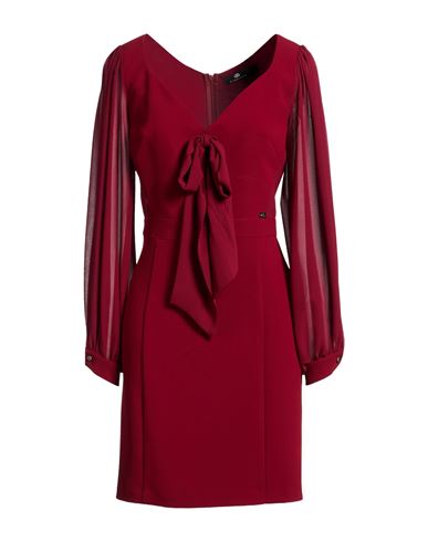 Woman Mini dress Burgundy Size 6 Polyester