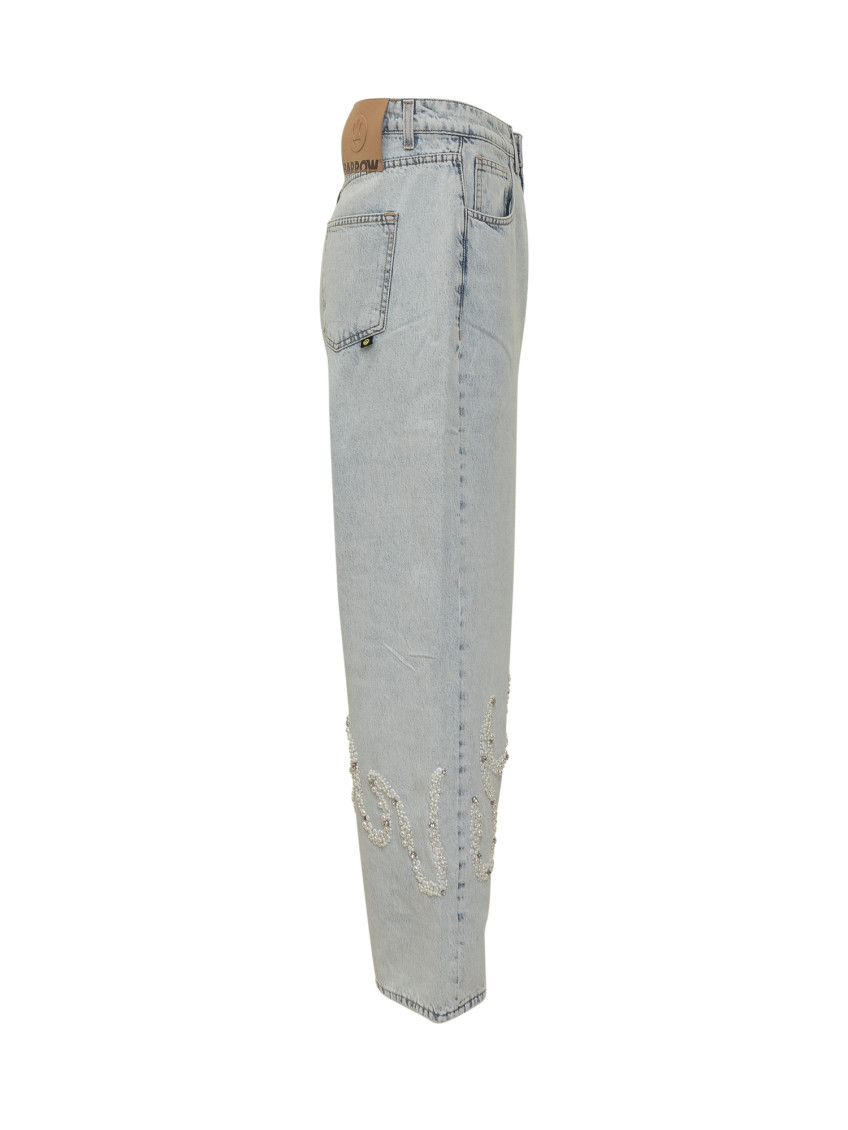 Light Blue Straight Jeans