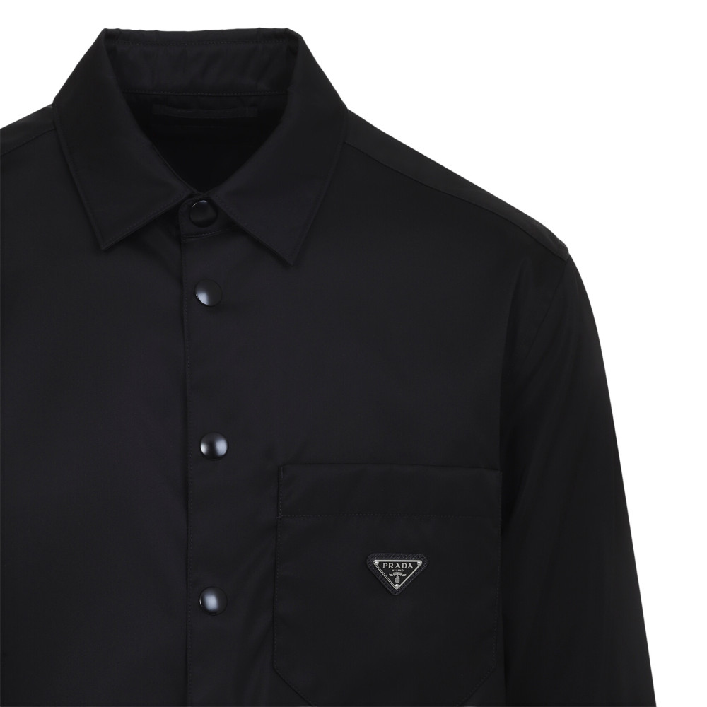 Black Regular Logo Shirt