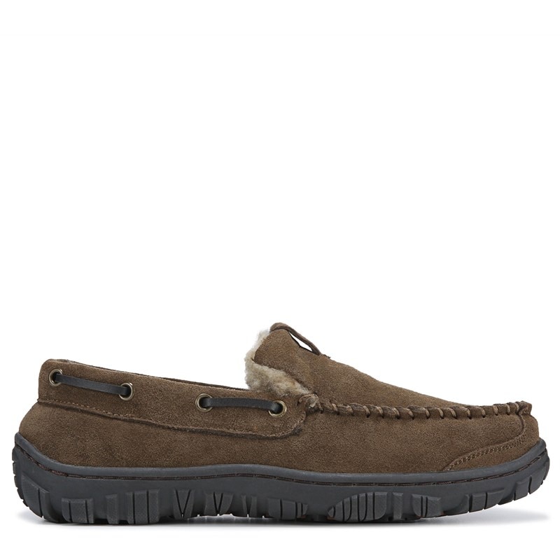 Men's Venetian Moccasin Slipper Shoes (Sage)