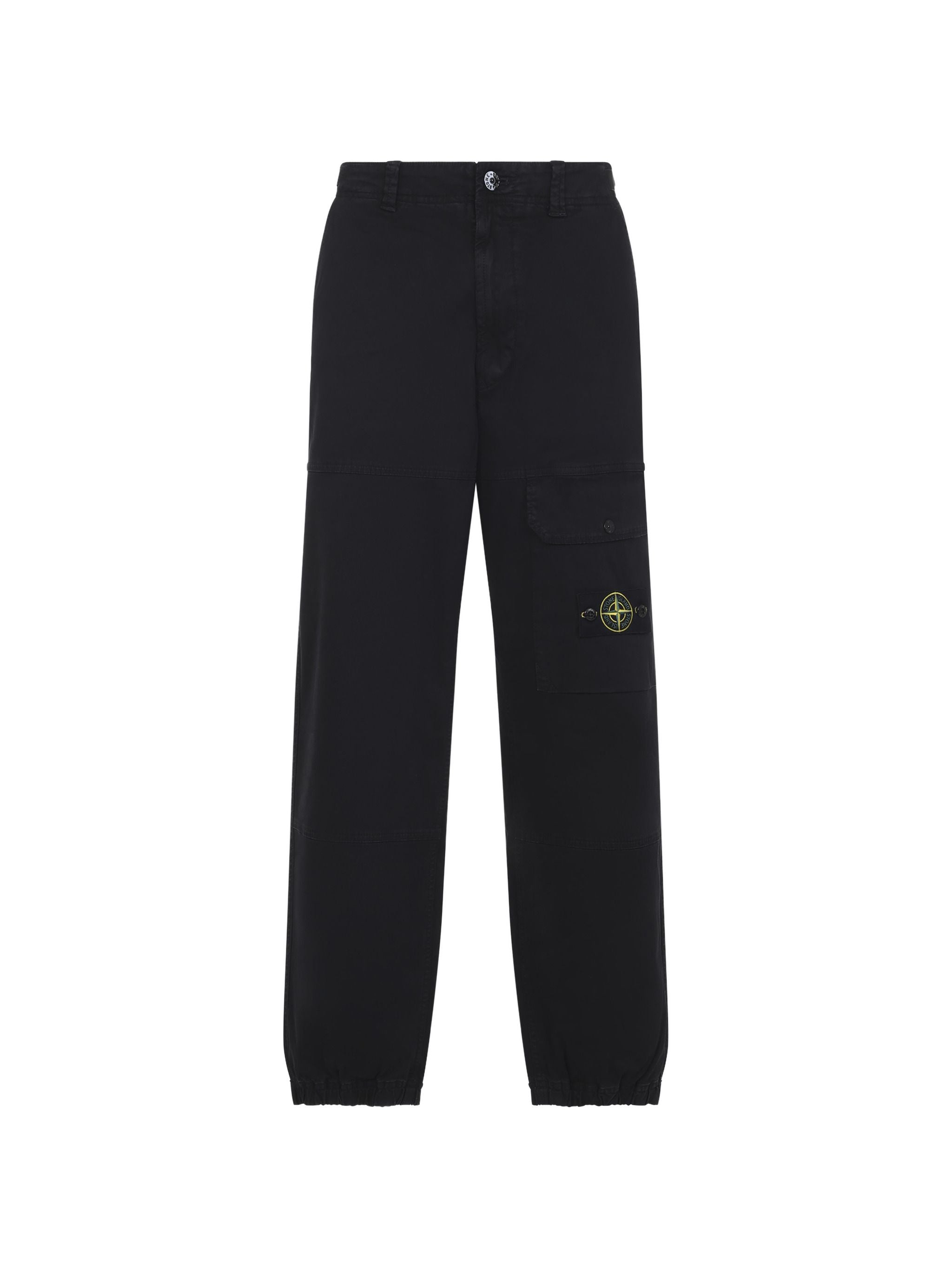 Logo-Patch Loose-Fit Cargo Pants for Men