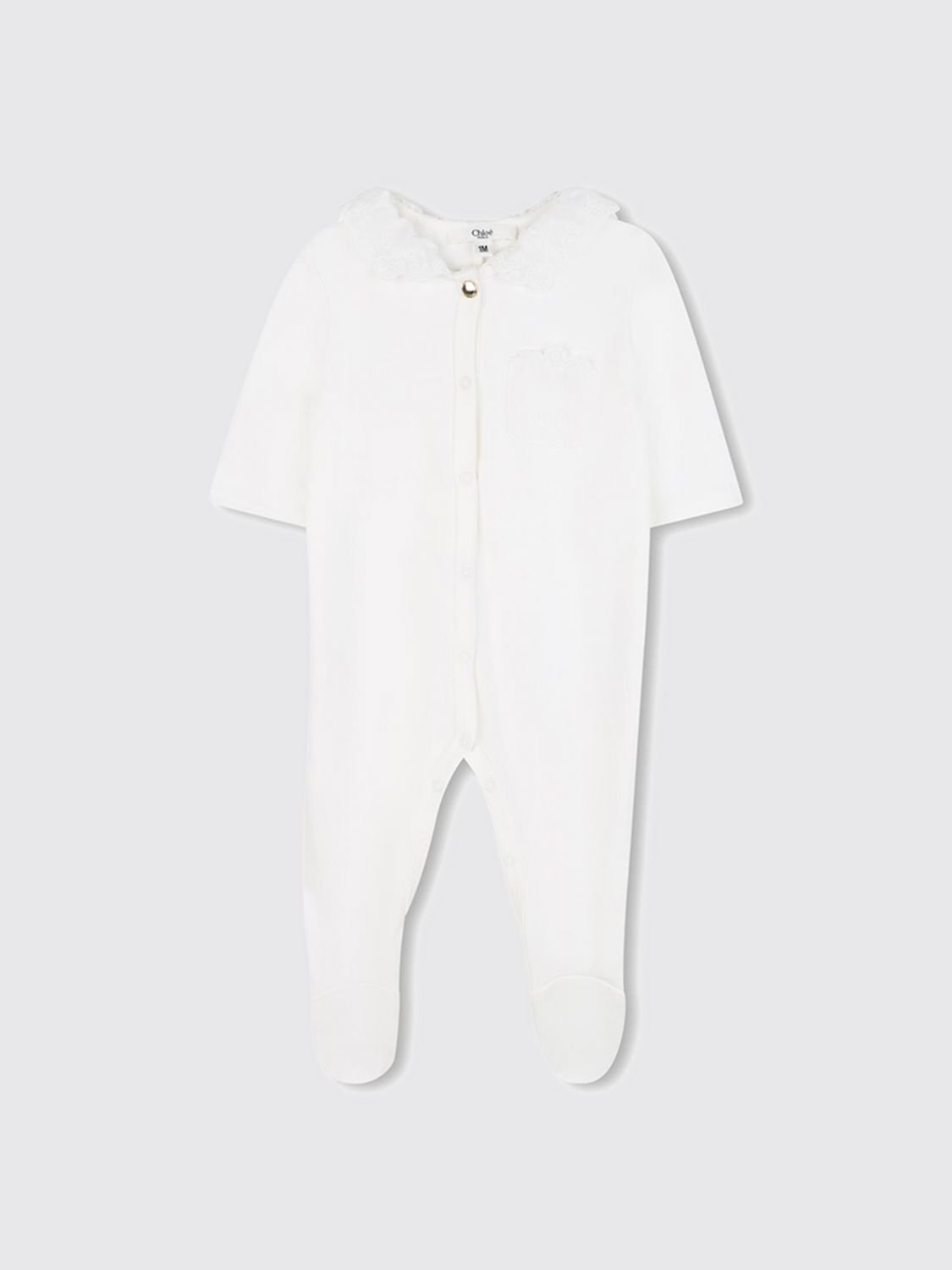 Tracksuit CHLOÉ Kids color White