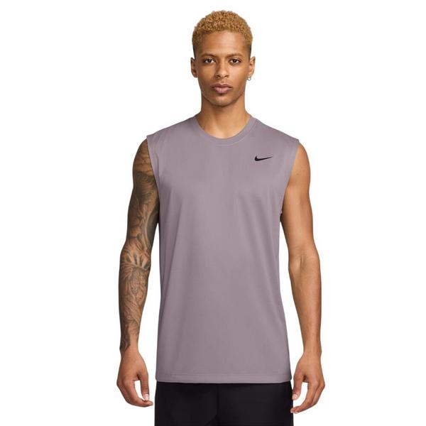 Men's Dri-FIT Legend Crew Neck Tank Top Small Lt Violet Ore/Black