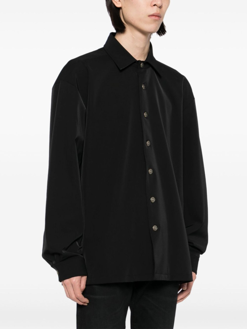Logo-patched jacket - Black