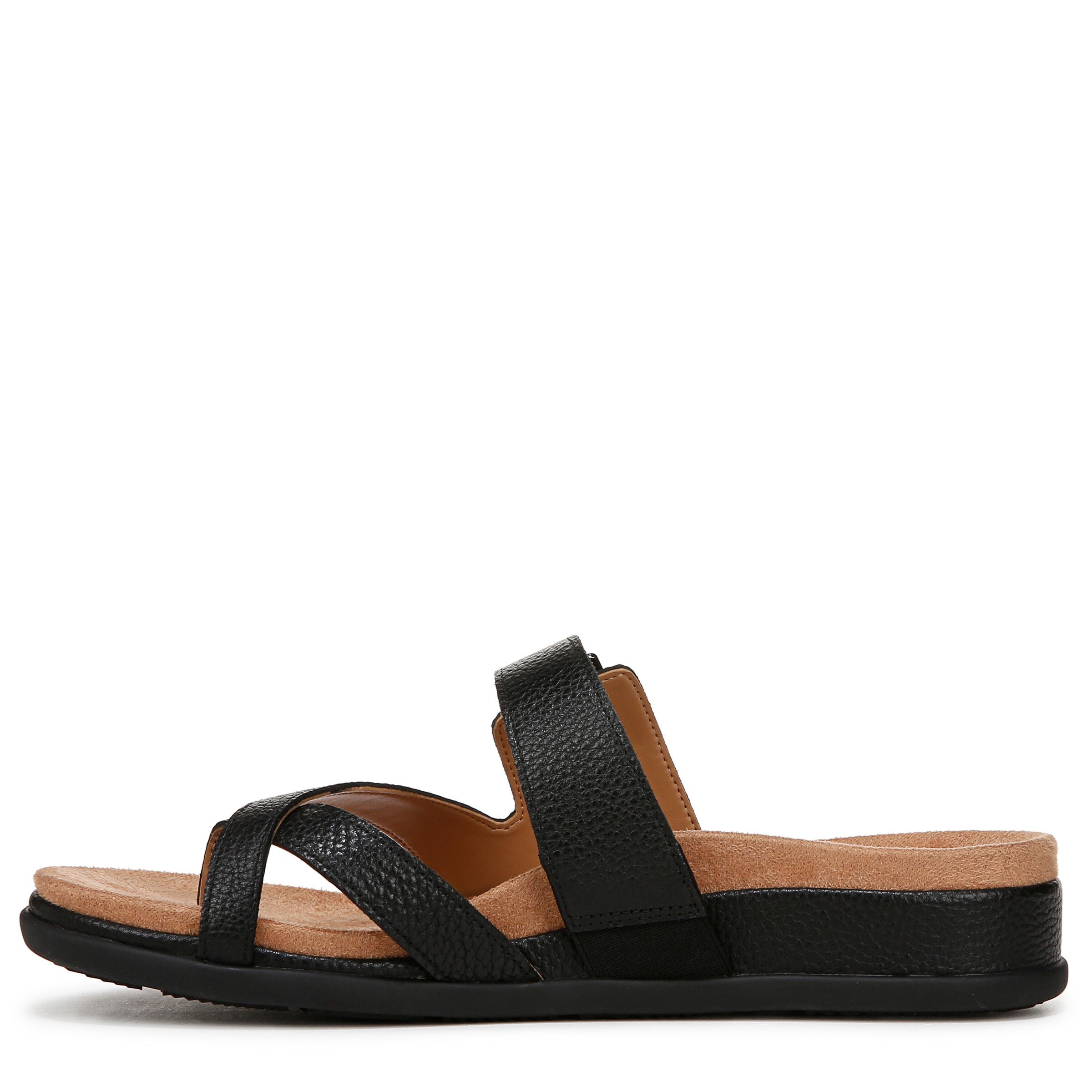 Vionic Carmela Thong Sandals In Black