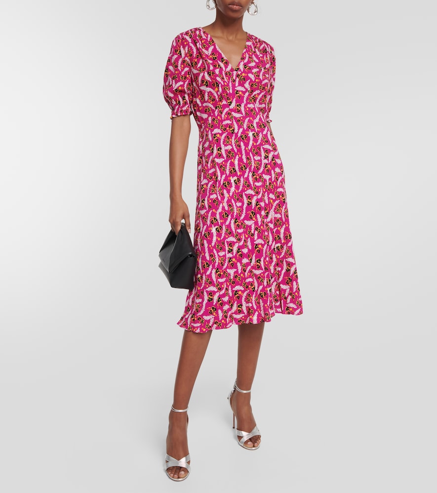 Jemma floral midi dress