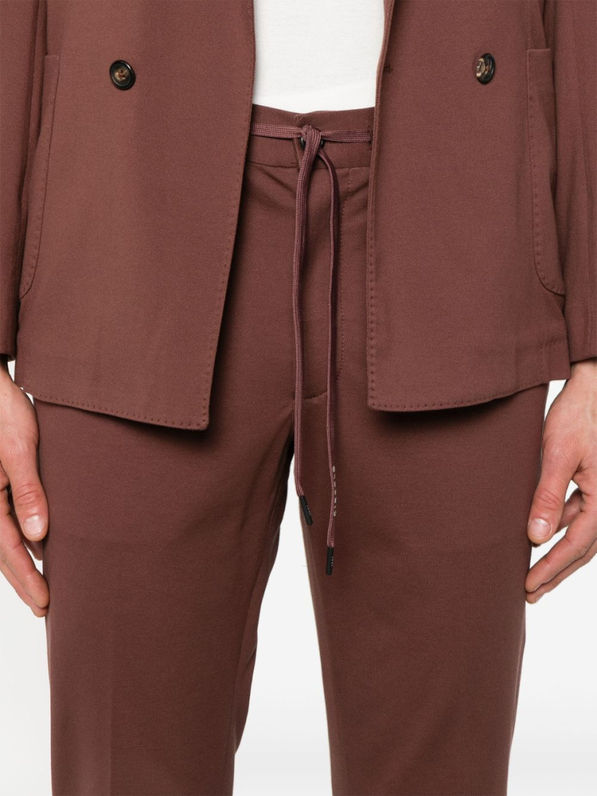 Brown Cotton Trousers
