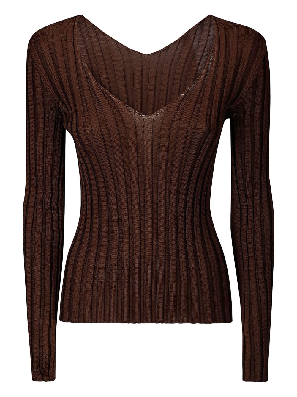 LUSSI Titti top - Brown