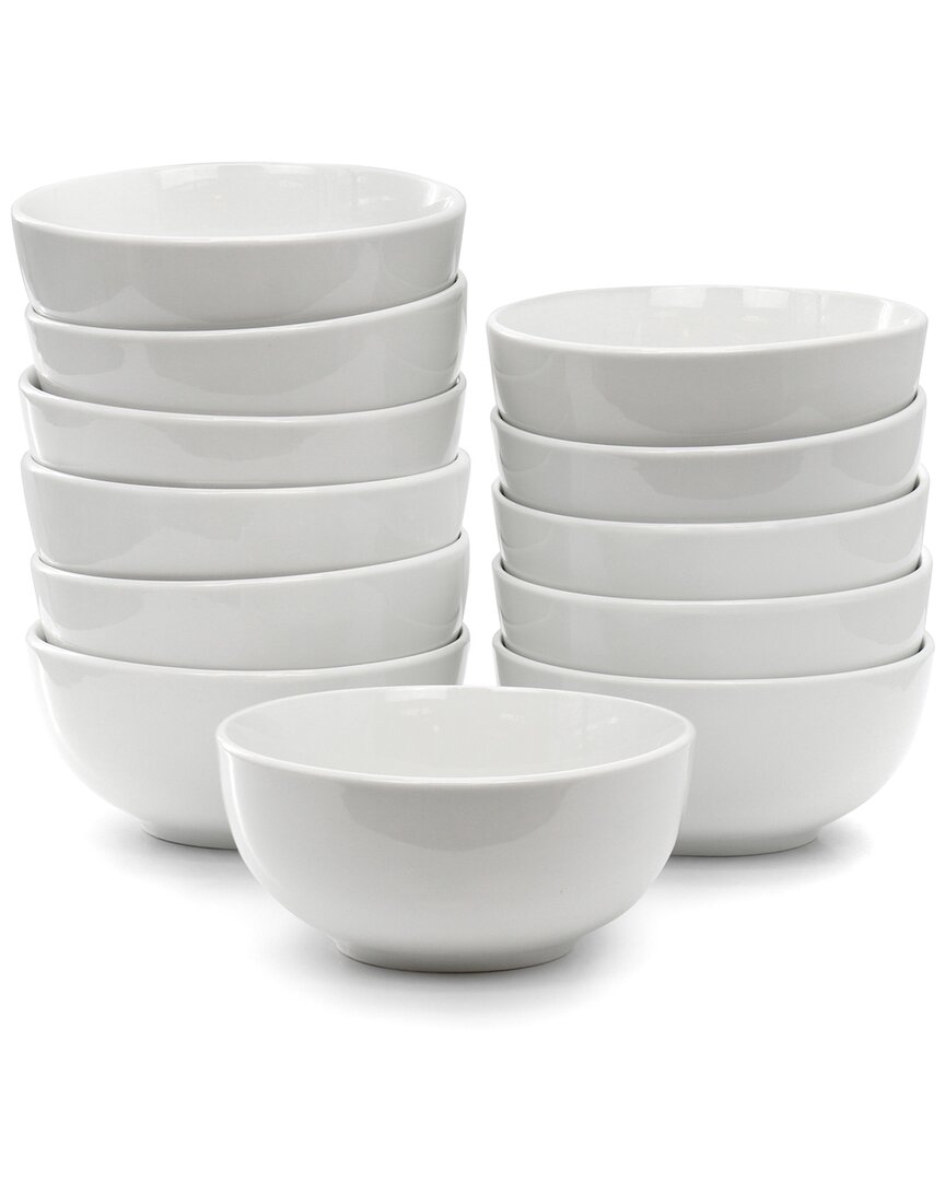 Elama Professional Kitchen 12Pc Porcelain Bowl Set
