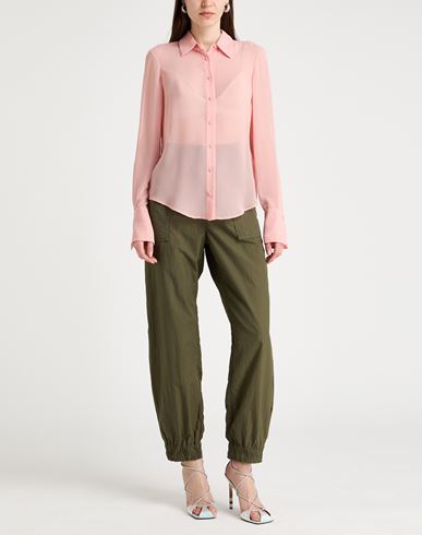 Woman Shirt Pink Size 6 Polyester