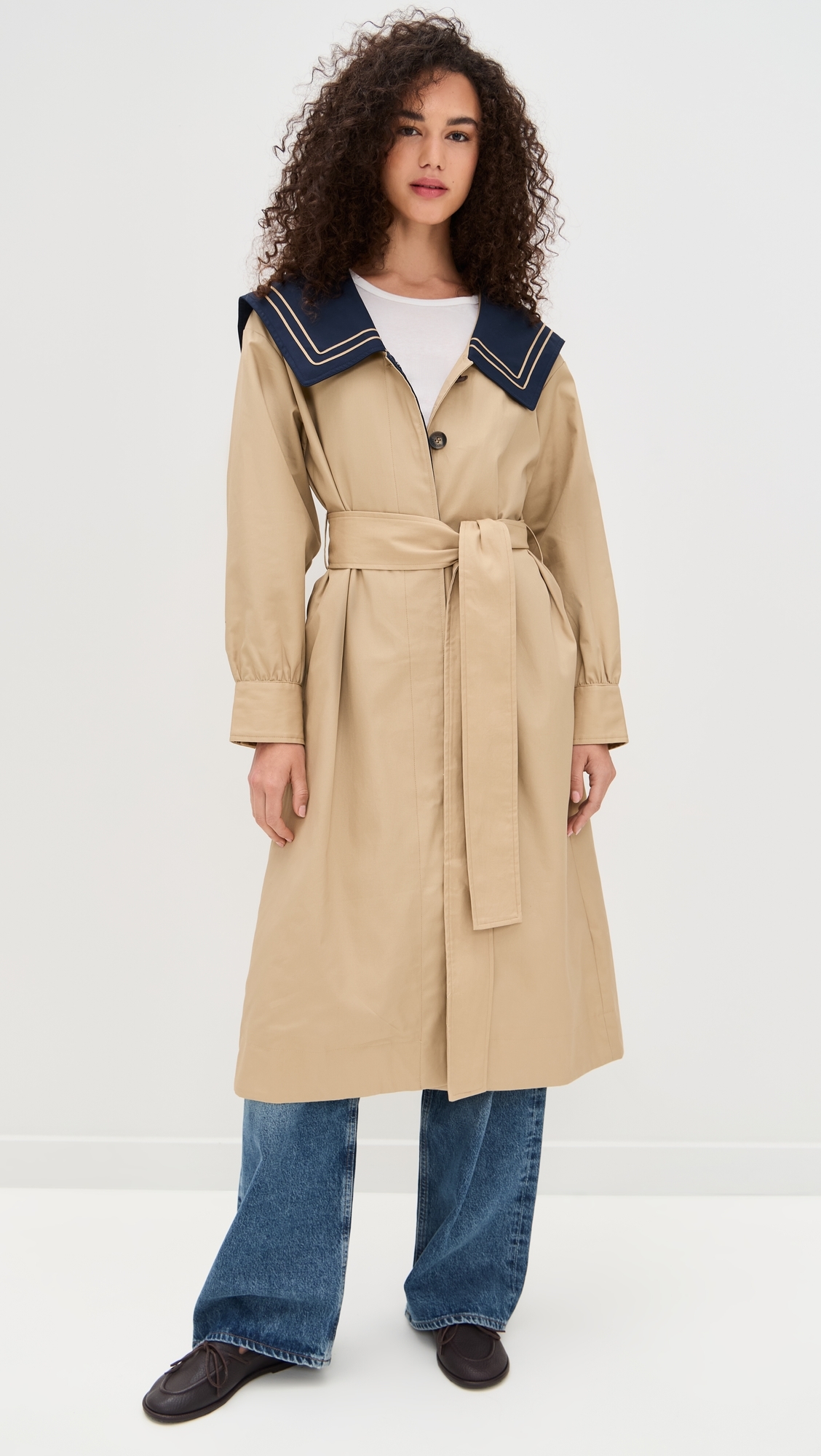 Ella Trench Tan