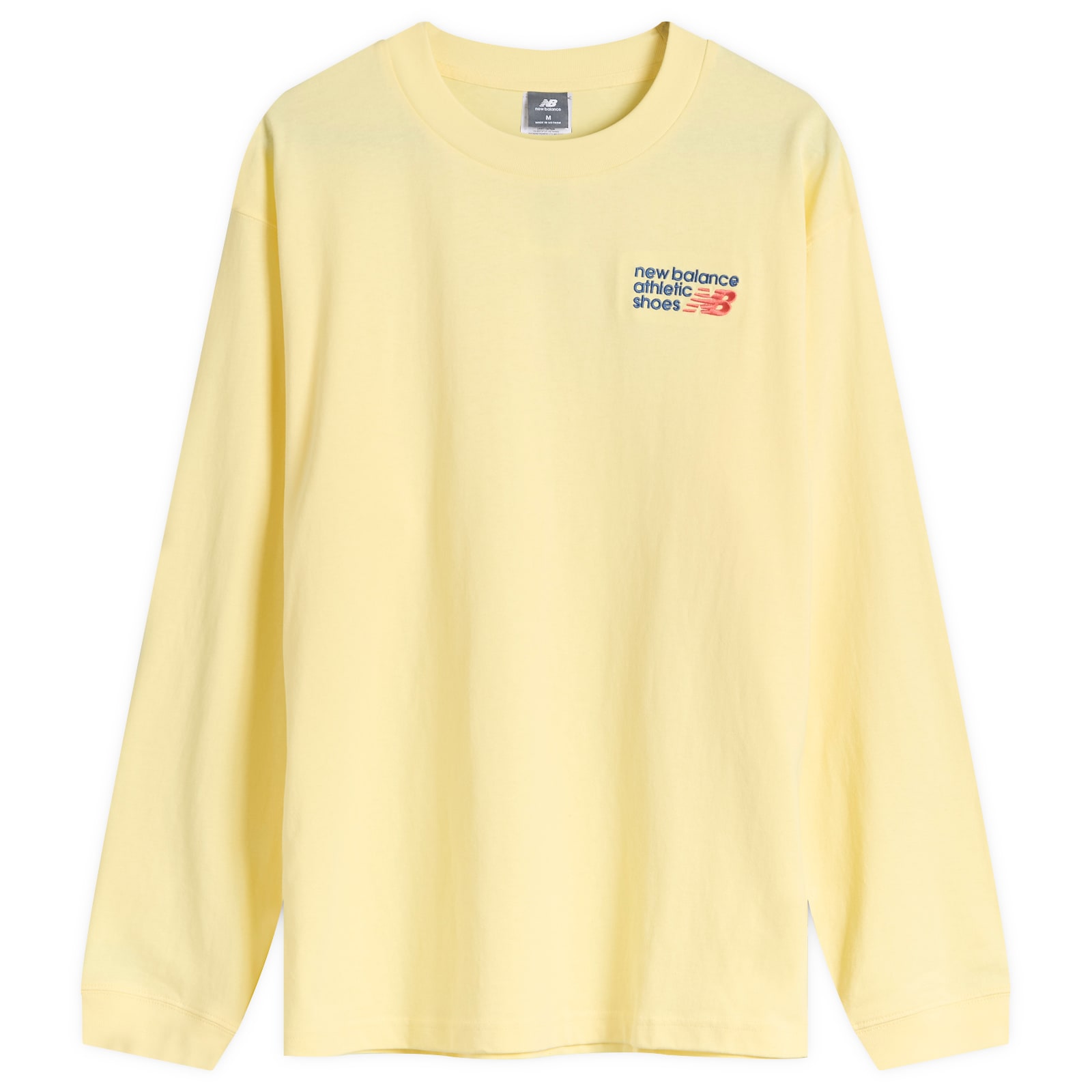 Athletics Premium Logo Long Sleeve in Parchment