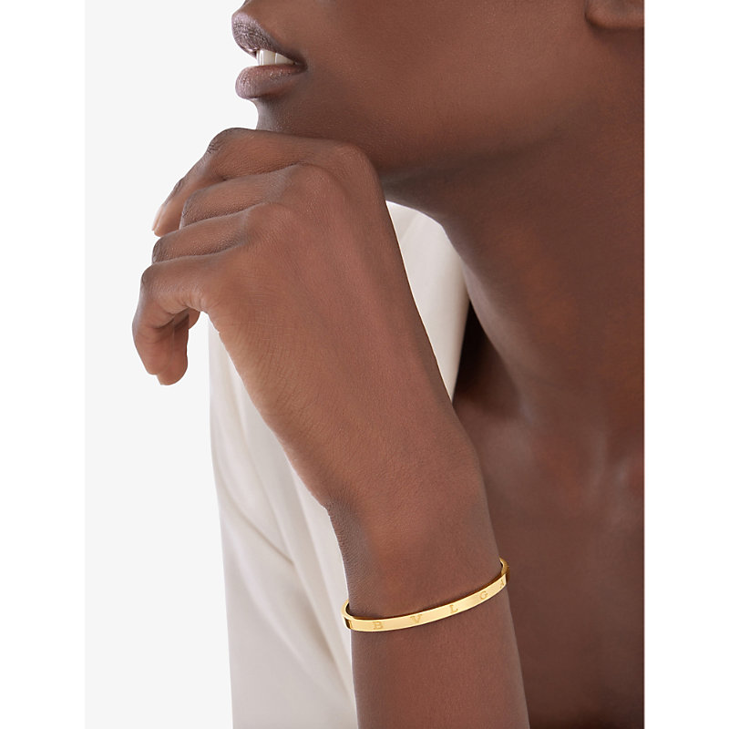 Womens Yellow Gold B.zero1 18ct Yellow-gold Bracelet
