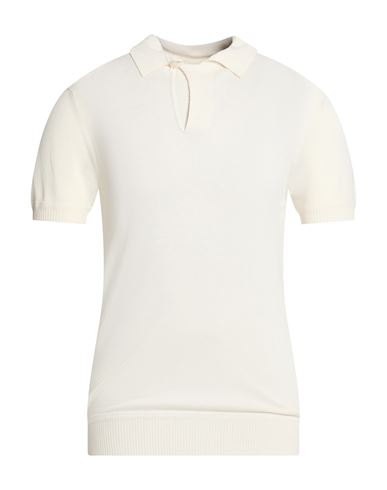 Man Sweater Off white Size 40 Viscose, Silk