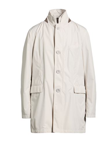 Man Overcoat & Trench Coat Light grey Size 44 Polyester