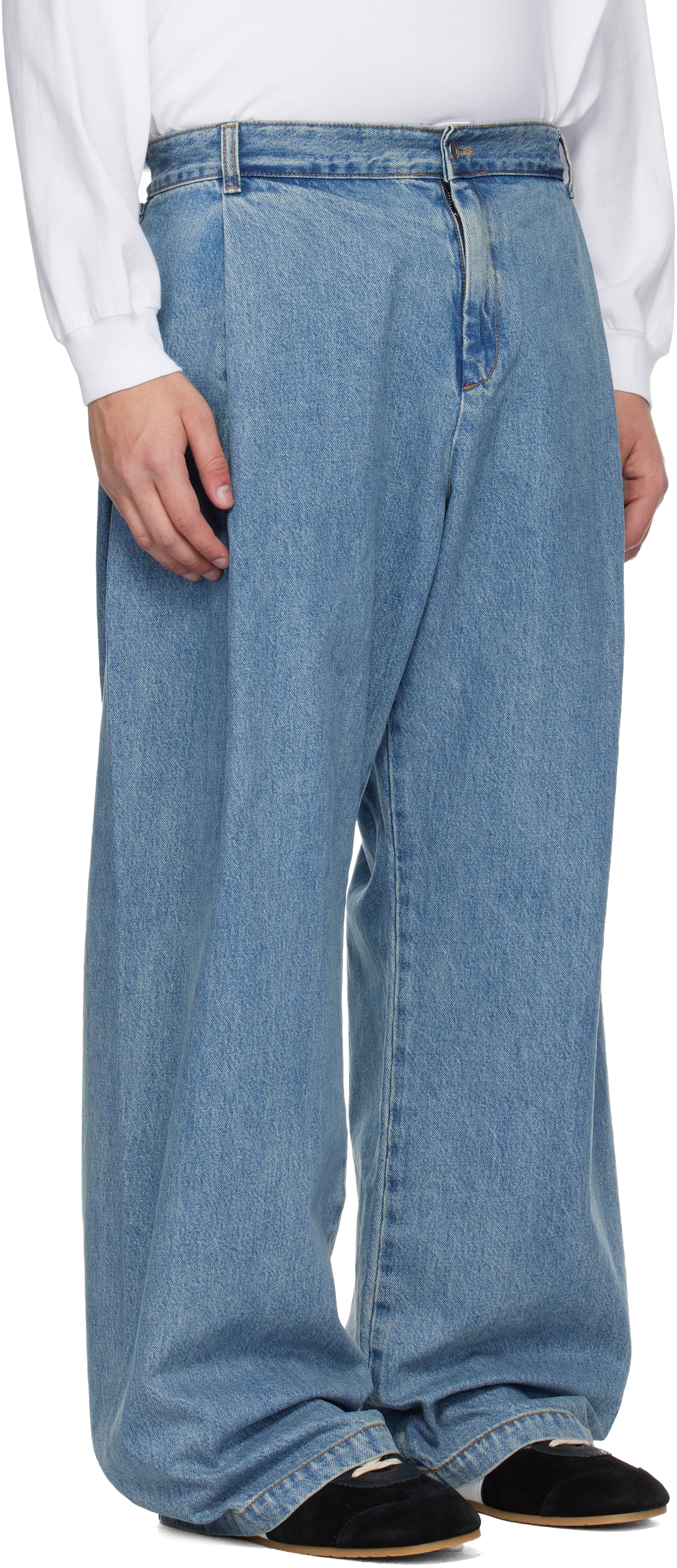 Blue Denim 410 Bermuda Jeans
