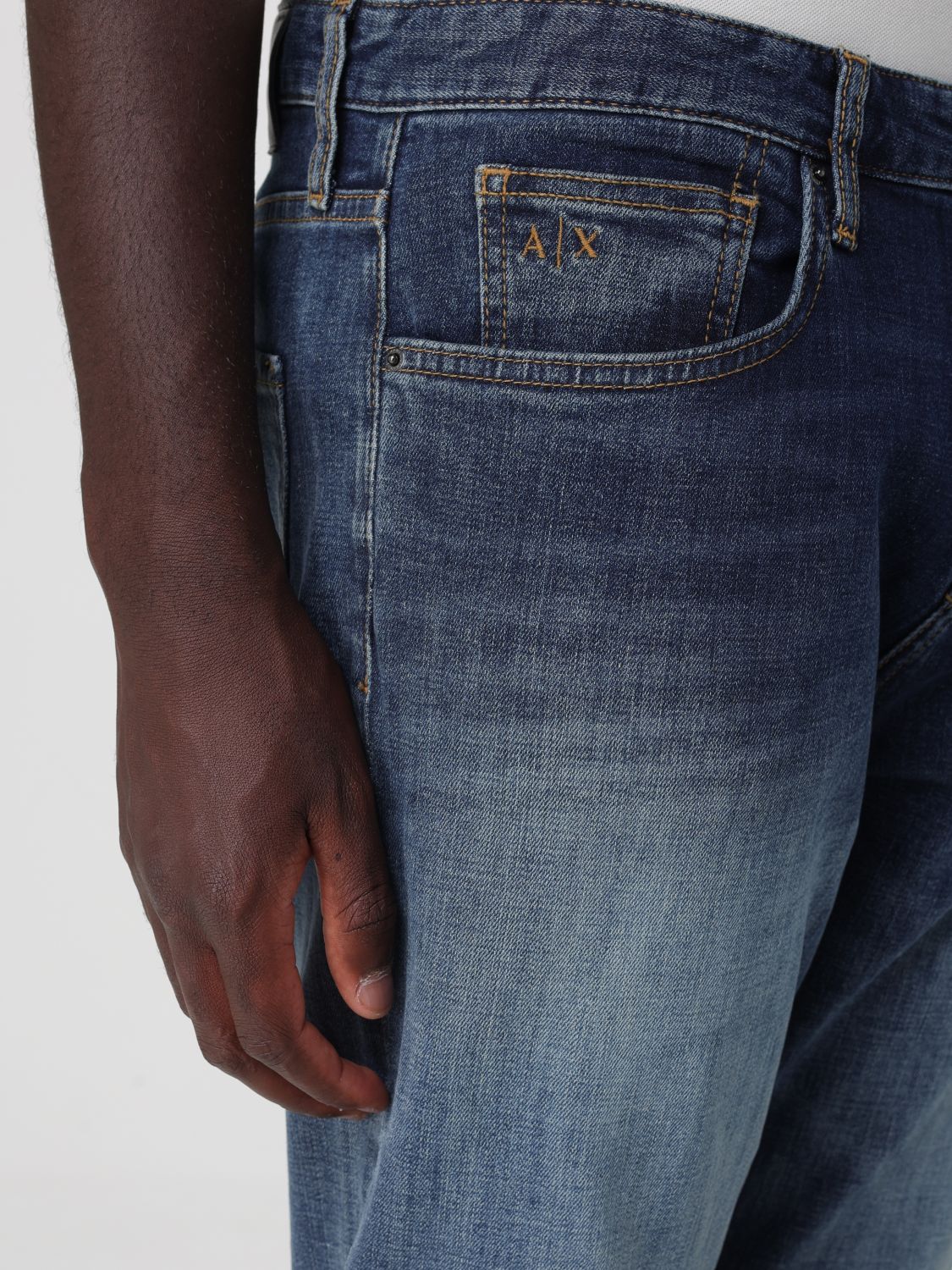 Jeans Men color Denim