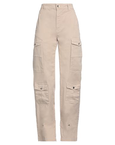 Relish Jeans Woman Pants Beige Size 24 Cotton, Elastane