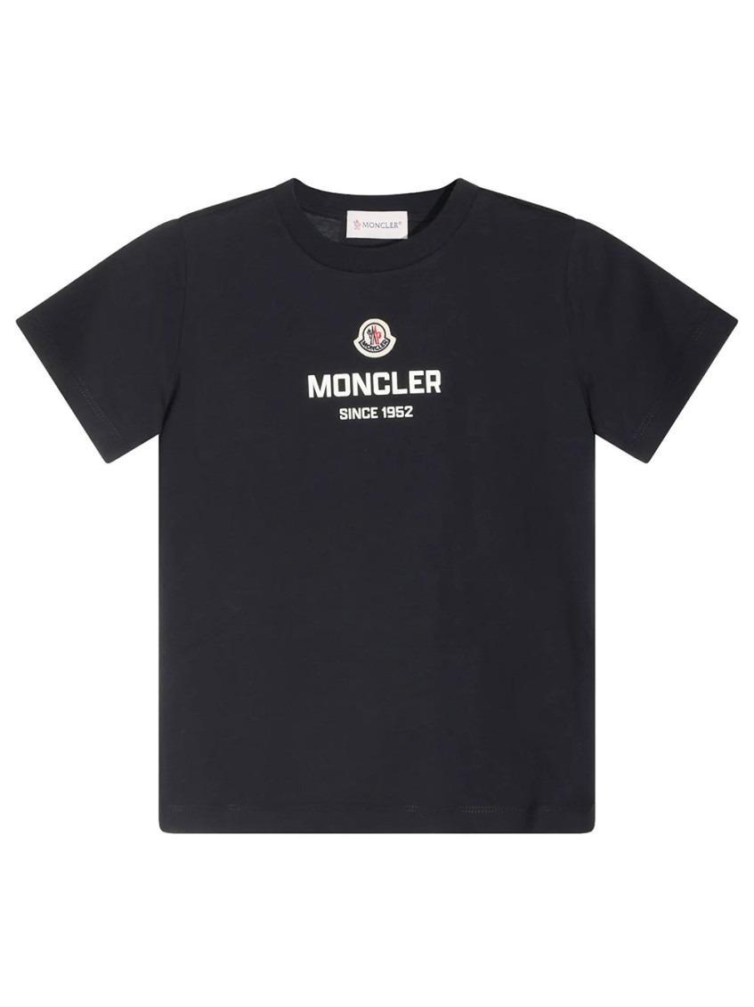 Boys Navy Blue Logo T-Shirt