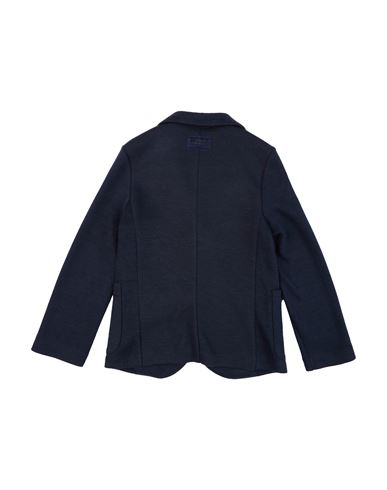 Kid Boy Blazer Midnight blue Size 14 Polyester, Viscose, Elastane