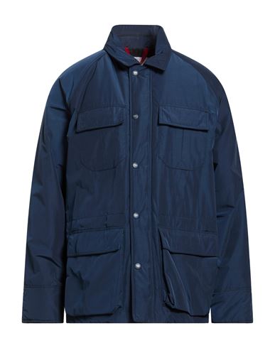 Man Jacket Navy Size 4 Polyamide, Cotton