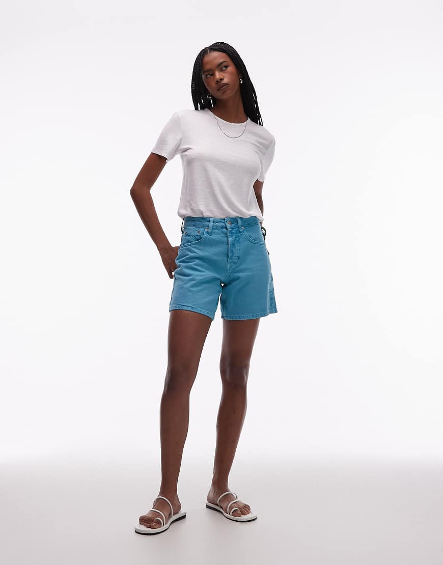 Denim Editor shorts in-Multi