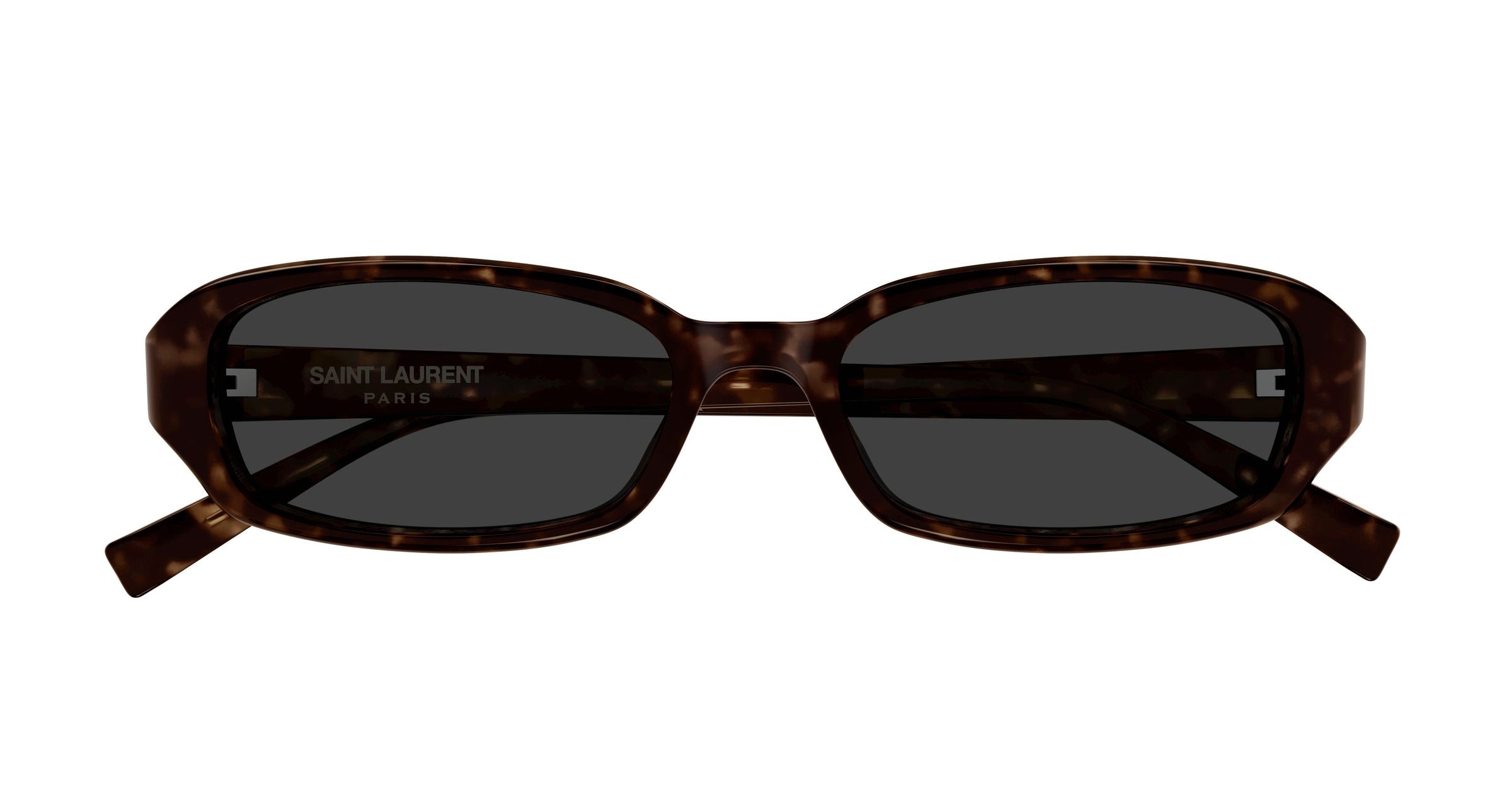 SAINT LAURENT Unisex SAINT LAURENT SL 872 ERIN 003 Sunglasses Acetate Havana Grey Round