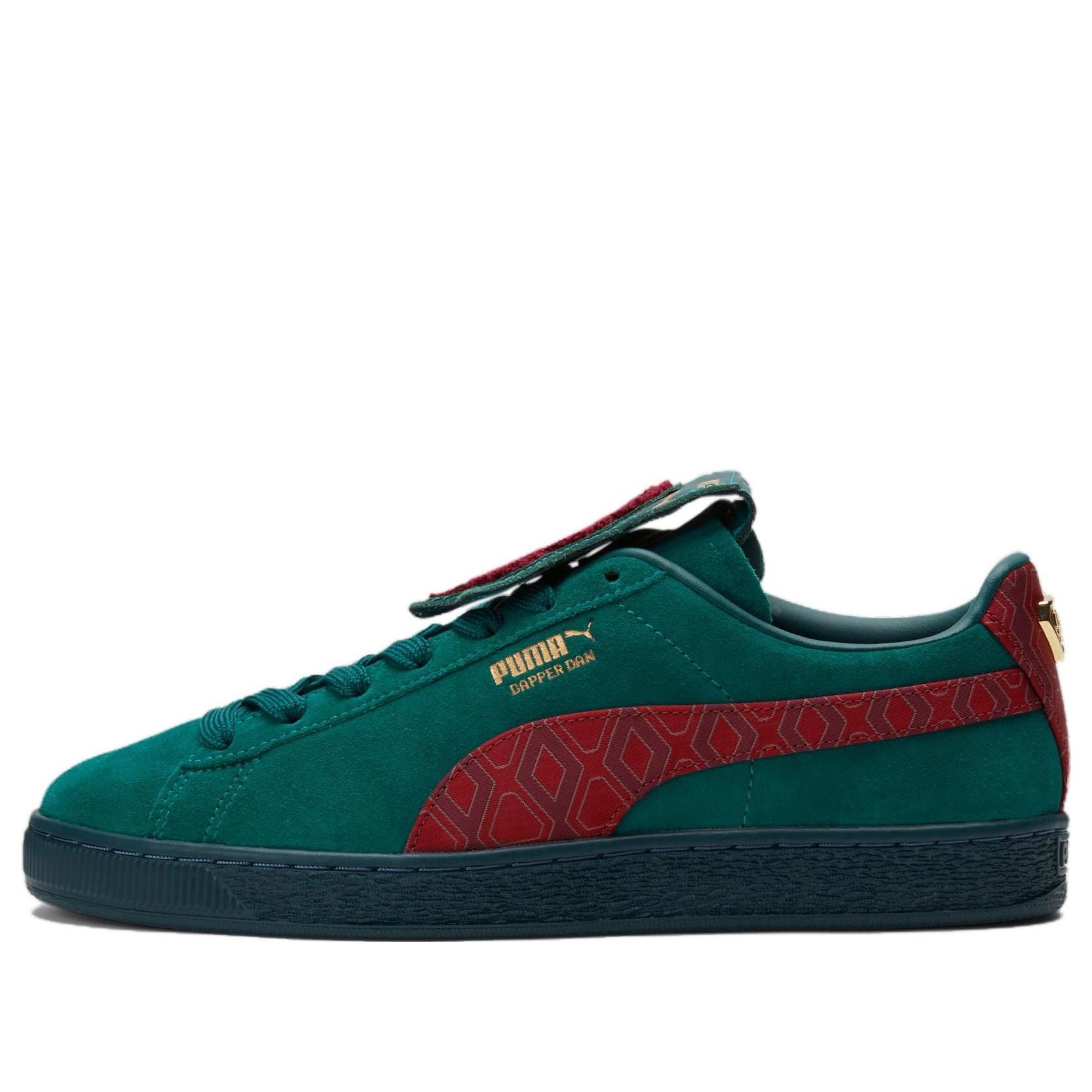 Dapper Dan x Suede 'Jacquard Print - Varsity Green'