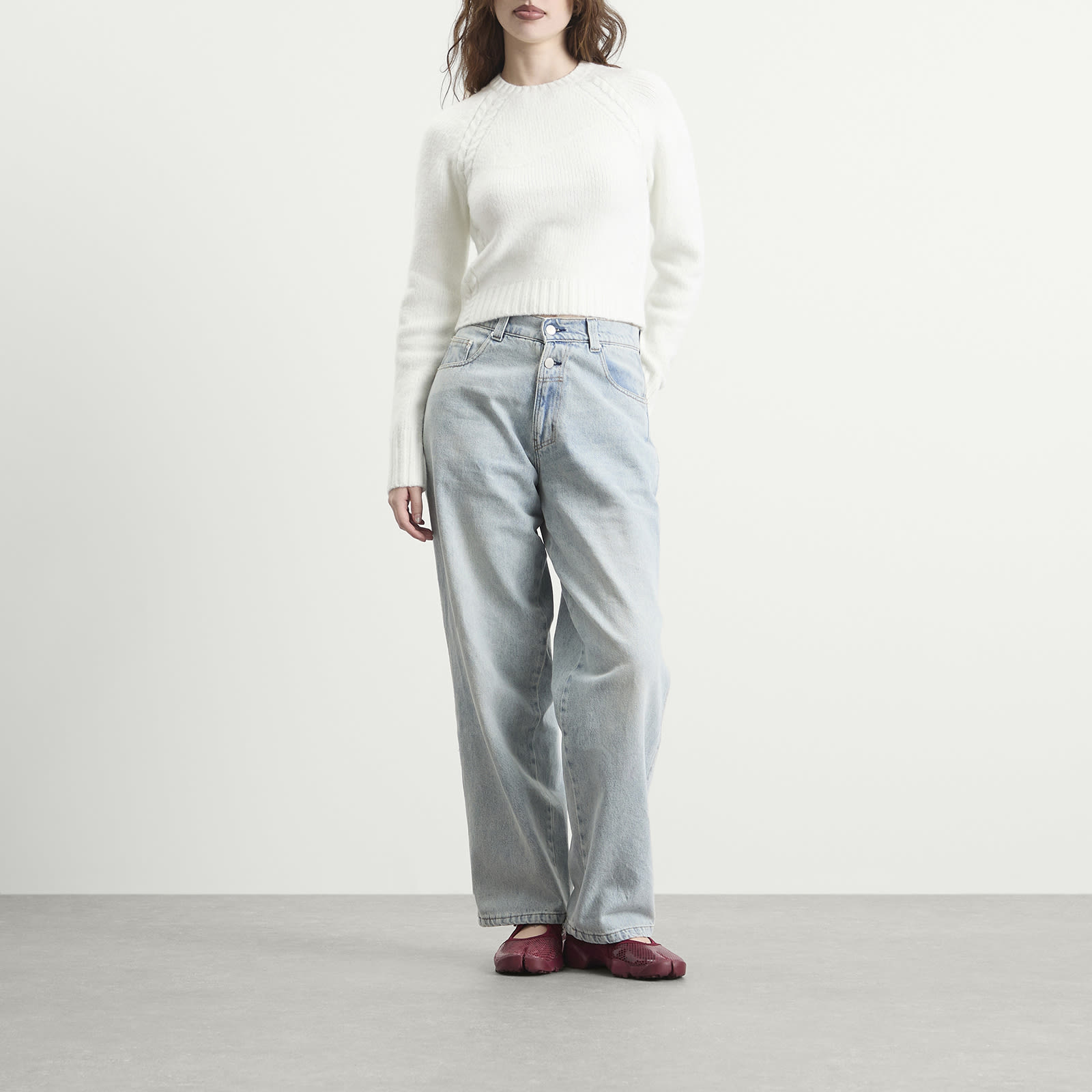 Women's NSW Chill Knit Jumper in Sail/Sail