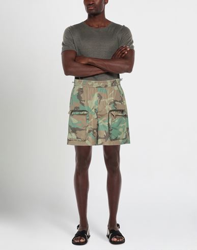 Man Shorts & Bermuda Shorts Military green