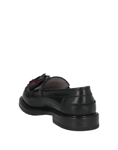 Pollini Woman Loafers Black Size 5 Leather
