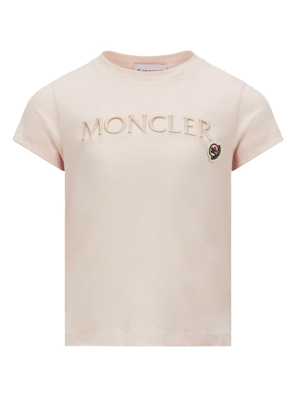 Embroidered Logo Cotton T-Shirt