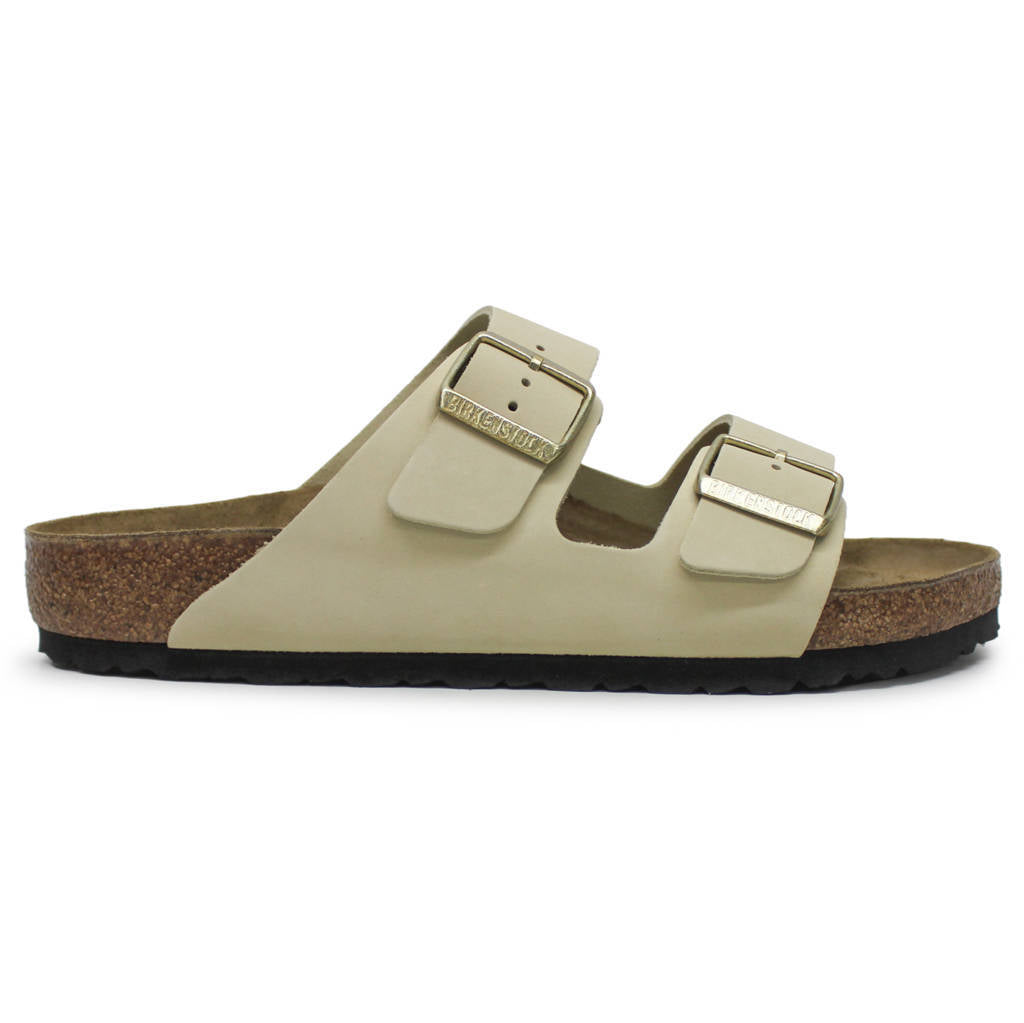Birkenstock Arizona BS Nubuck Leather Unisex Slides Sandals