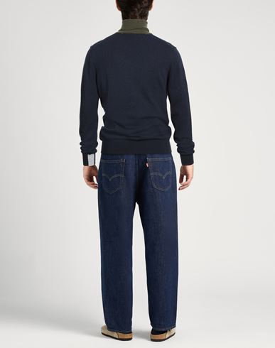 Man Turtleneck Midnight blue Size XL Polyamide, Viscose, Wool, Cashmere