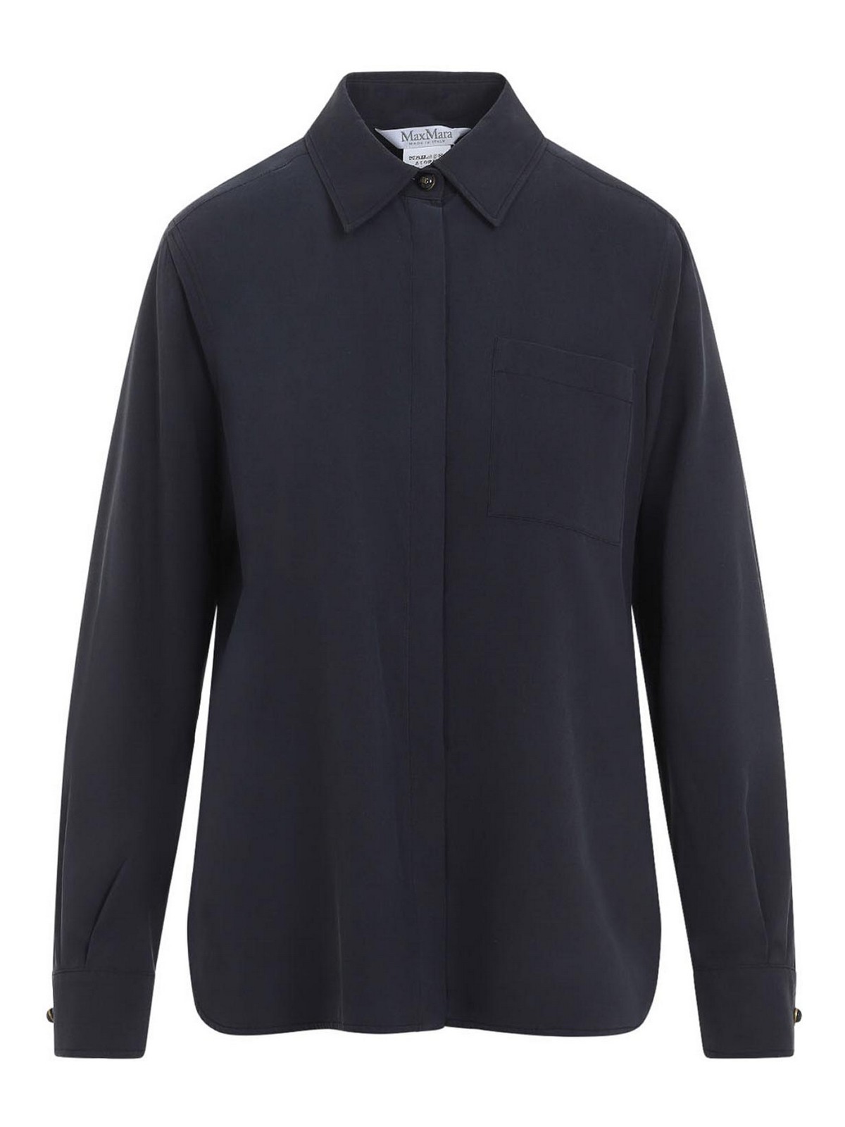 Siamese Washed Silk Shirt