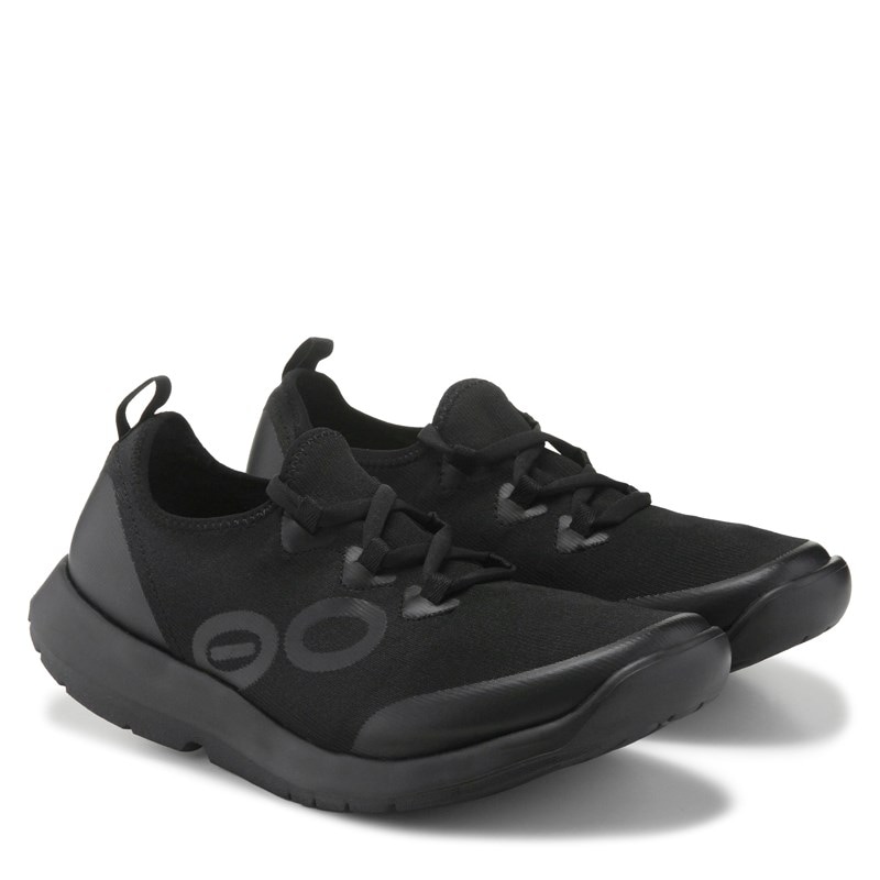 Men's Oomg Sport Lace-Up Sneakers (BLACK)