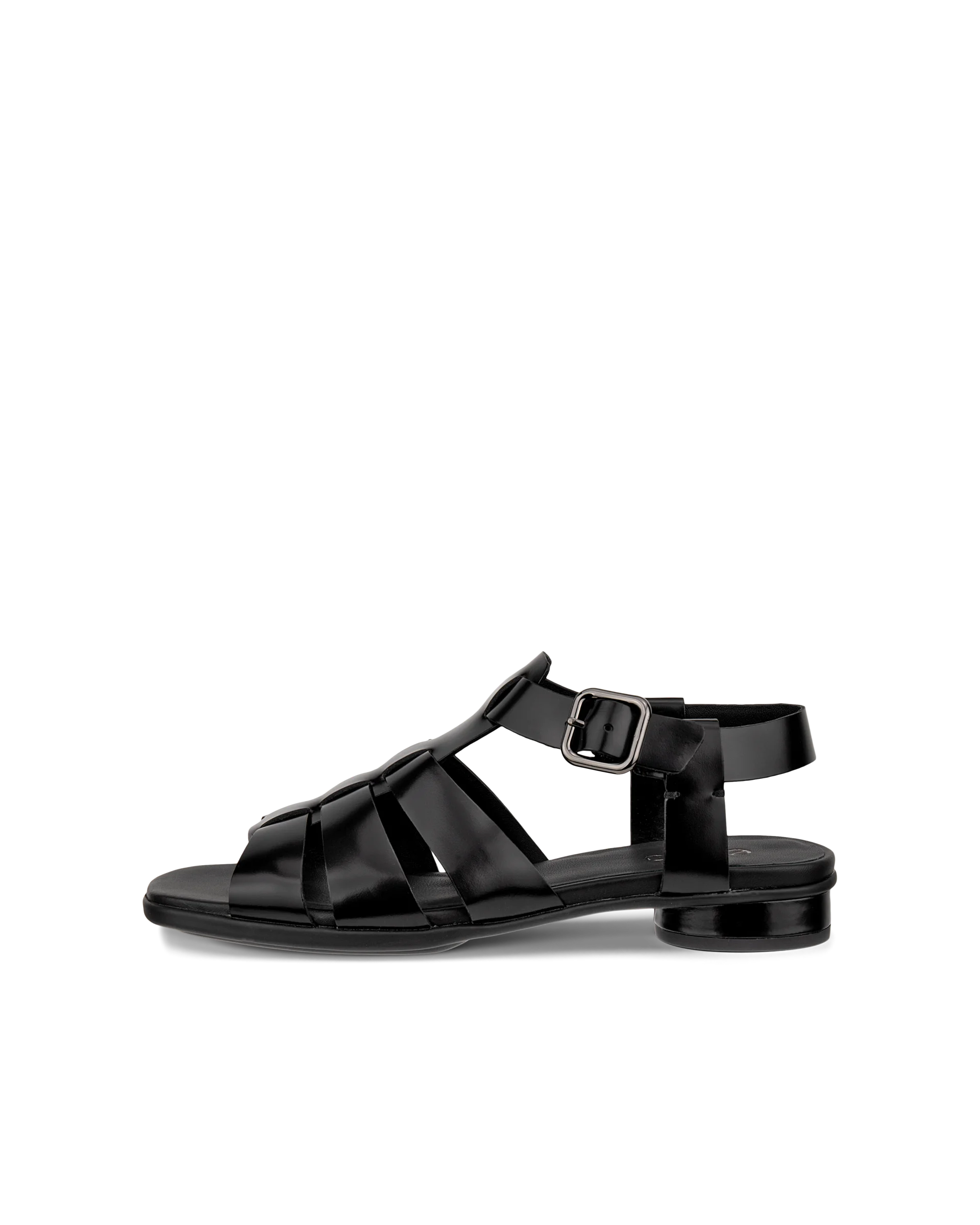 Sculpted Alba 25 - Women's Leather Heeled Sandal - Black