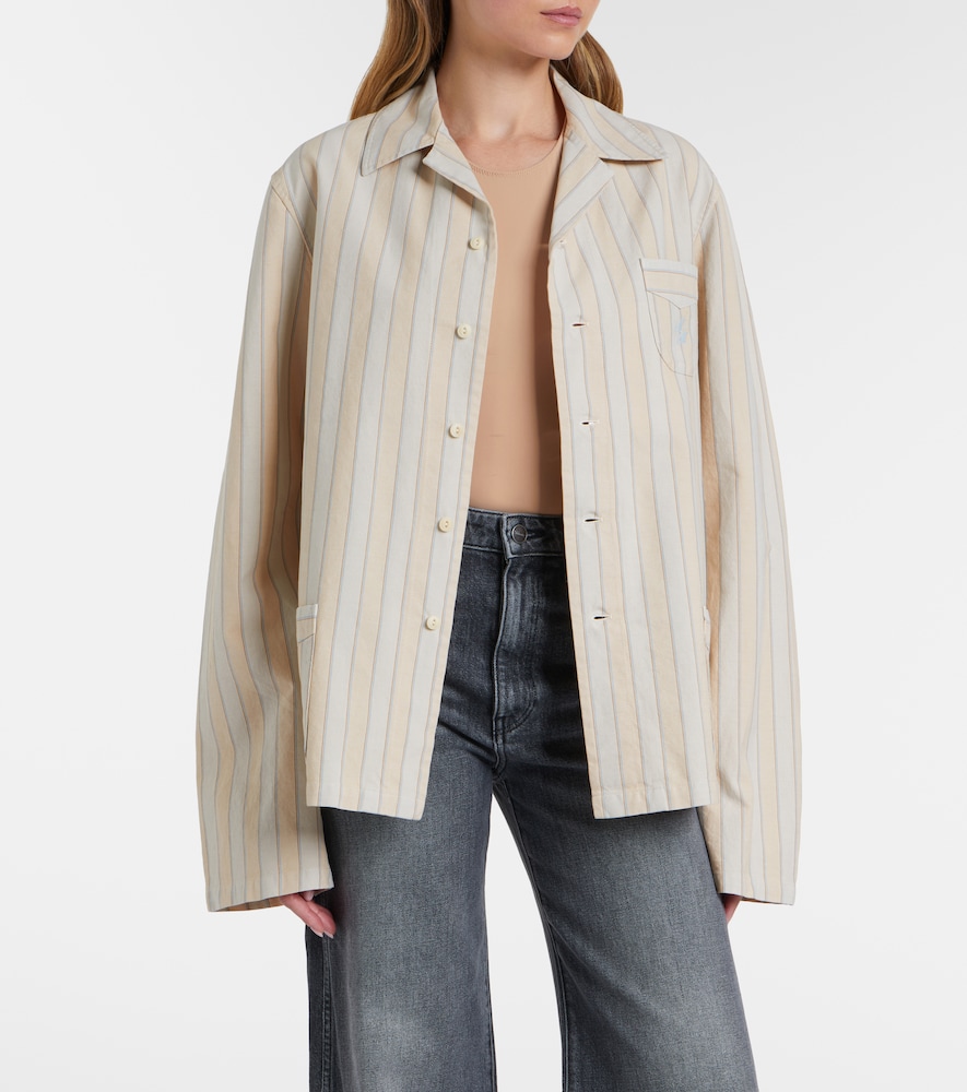 Striped cotton shirt