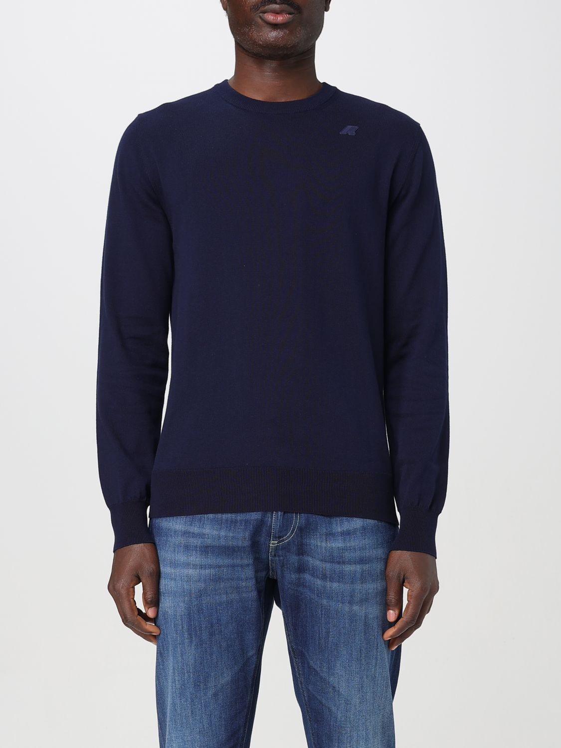 Sweater K-WAY Men color Blue