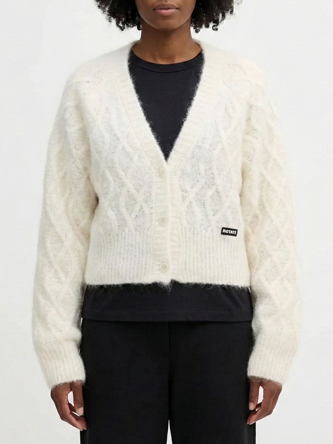 Cardigan Woman color White