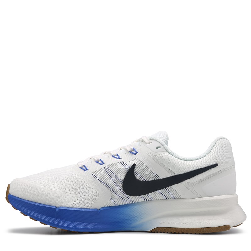 Men's Run Swift 3 Running Shoes (Off White/Black/Blue)