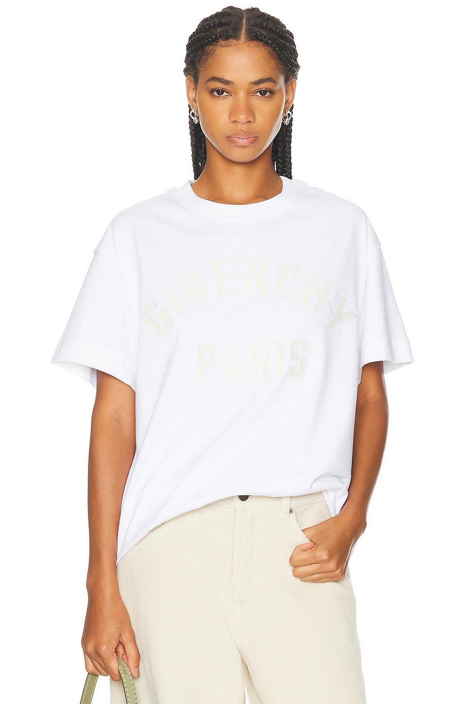 Givenchy Boxy T-shirt in White - White.  XS also in L