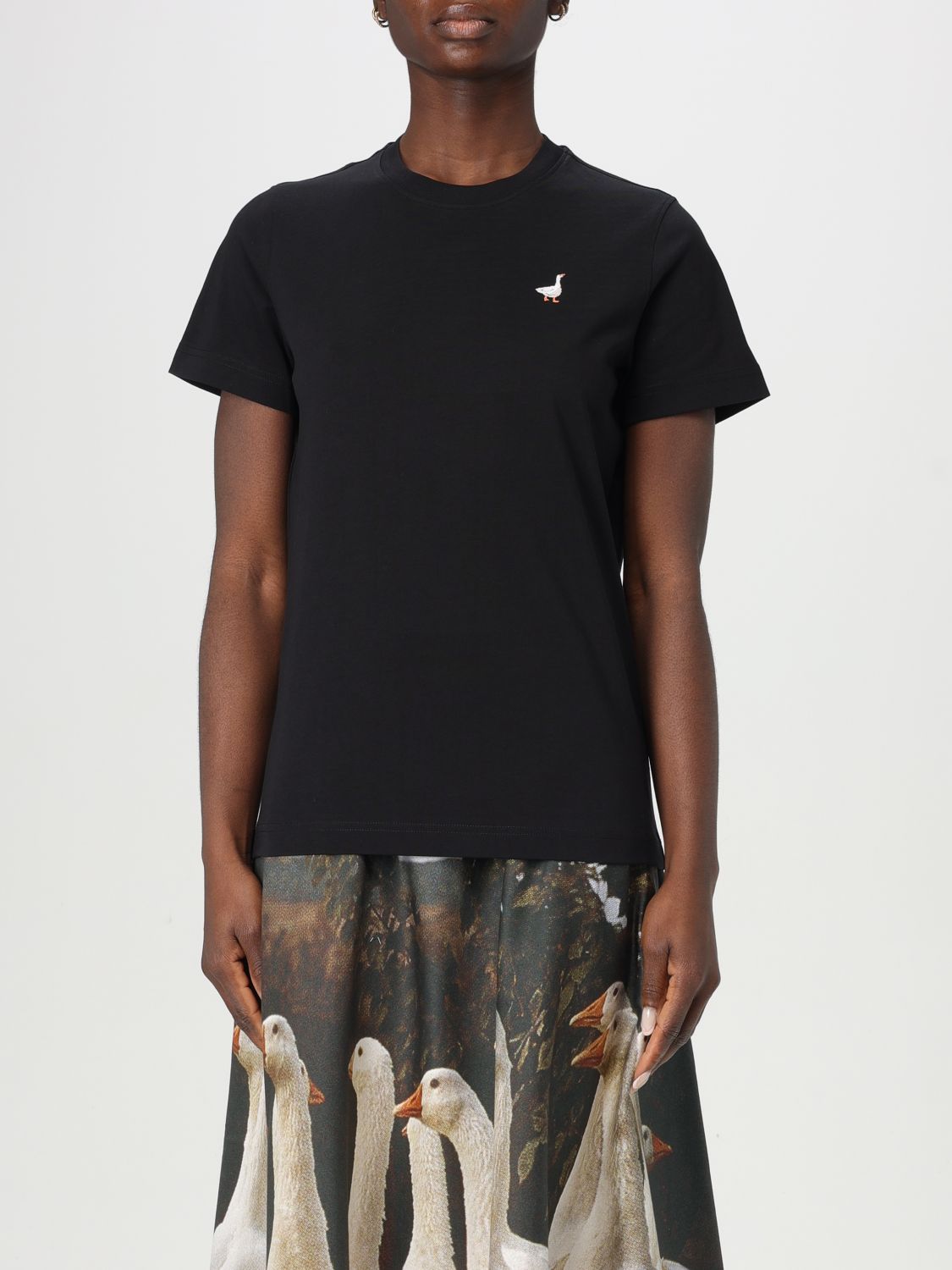 T-Shirt Woman color Black